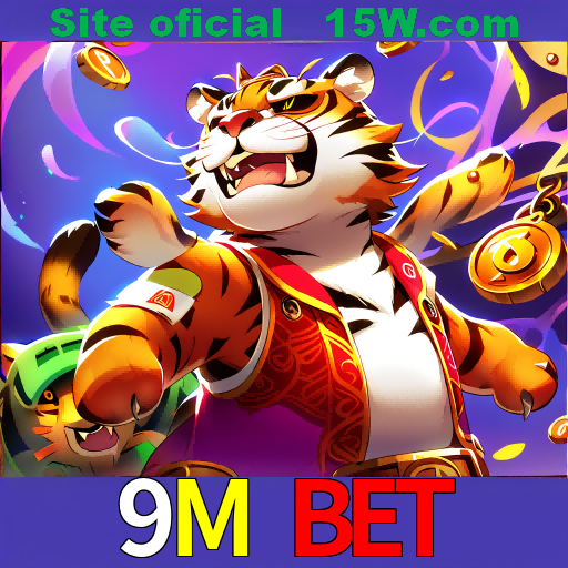 Imagem promocional da 9M Bet mostrando a plataforma e suas vantagens